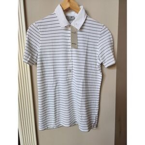 Ashworth Golf Polo Womens Ashworth Polo Shirt Tennis Medium New NWT EZTECH Golf